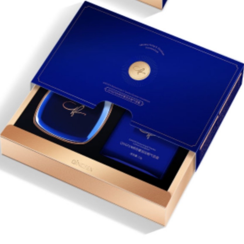 QlNGFEN倾芬奢润清透奢华无暇气垫霜（1#亮白色2#柔粉色）