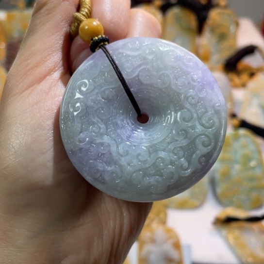 禧***房翡翠未镶嵌挂件翡翠