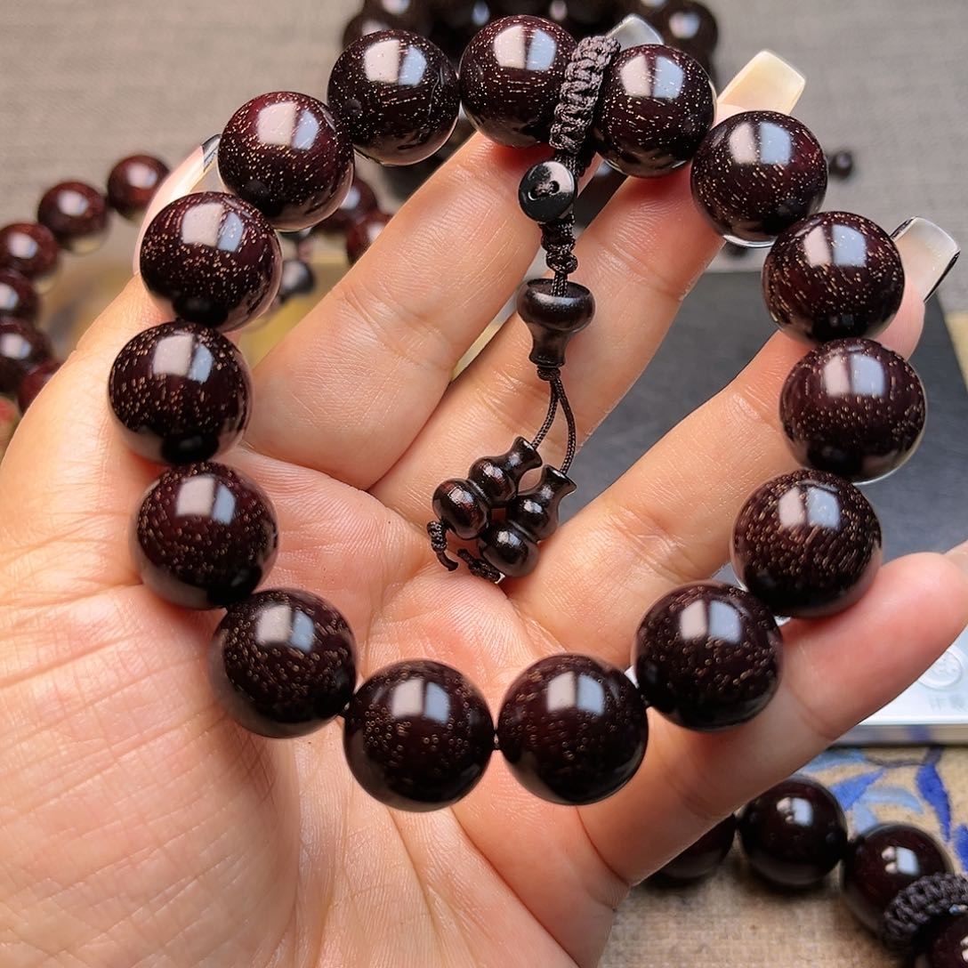 檀香紫檀（小叶紫檀）江*1.5 15颗满星