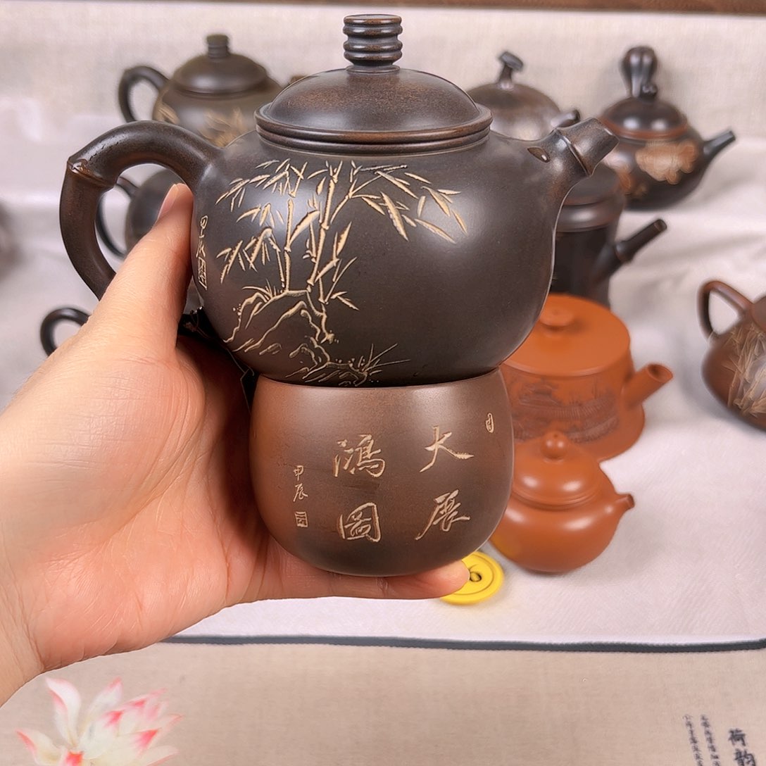 陶瓷路****人330毫升一壶一杯