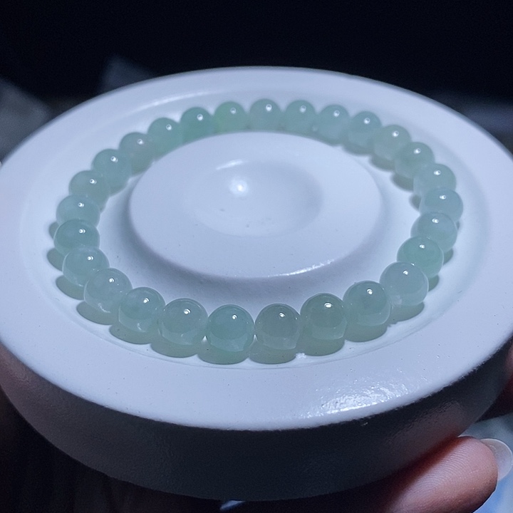 未镶嵌手串翡翠天然缅甸A货翡翠手串卡7.0