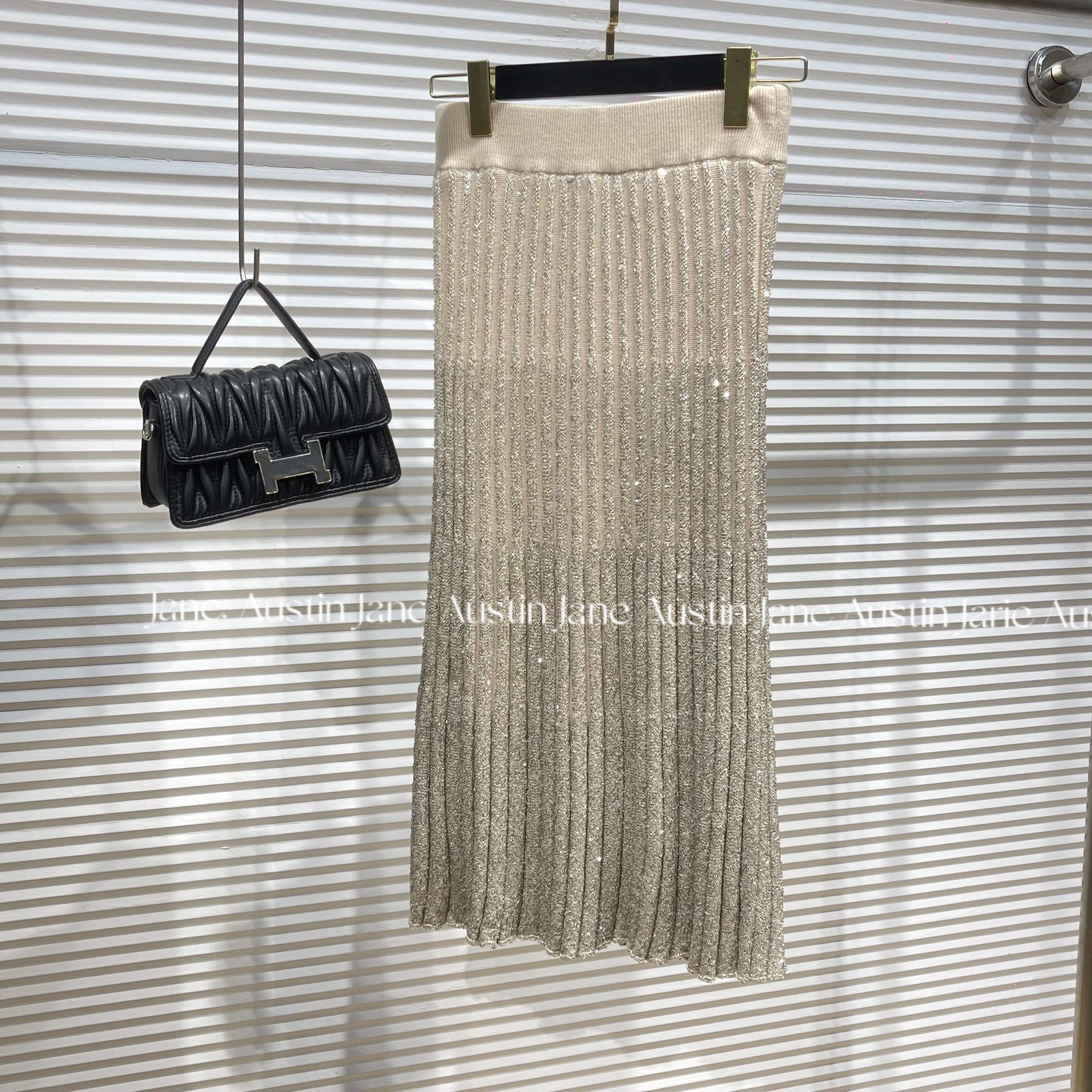 Jane Austin •（泡芙裙子）2025早春走秀款外穿带里衬休闲半身裙