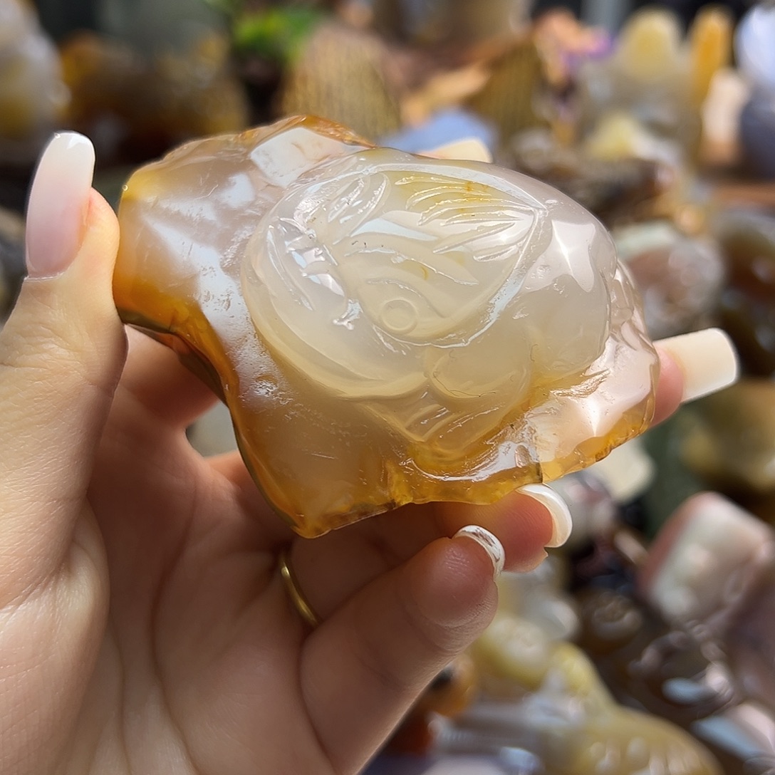 玛瑙/玉髓未镶嵌颈饰