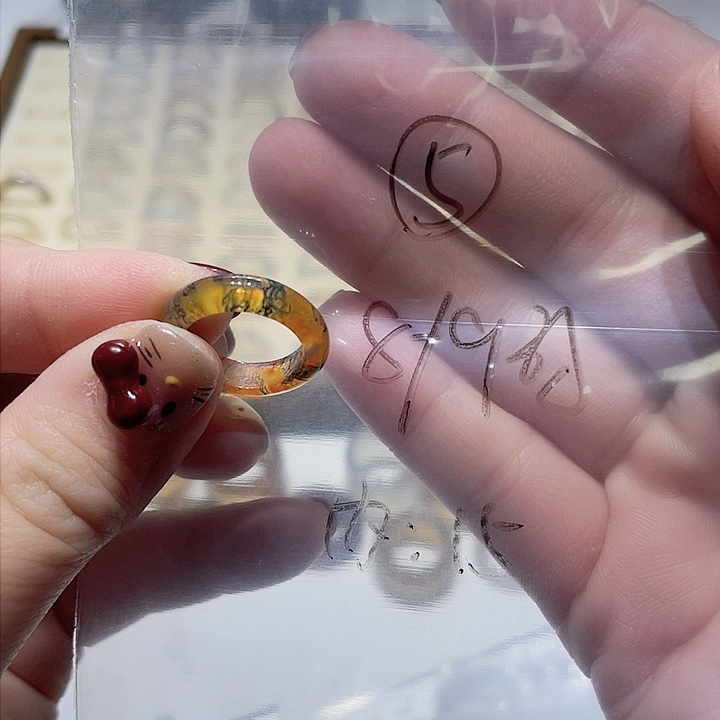 玛瑙/玉髓戒指未镶嵌