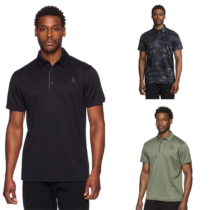 吸湿速干防晒短袖POLO衫户外运动夏季男士徒步通勤适用短袖T恤