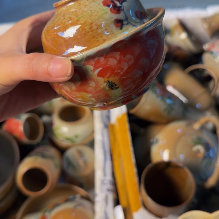 瓷片景德镇陶瓷手工手绘