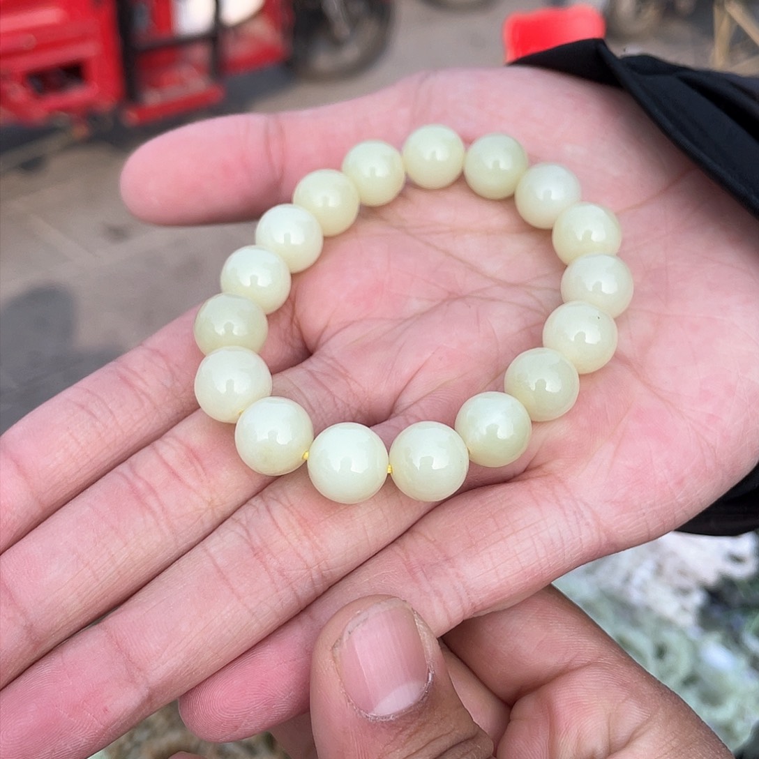 和田玉05手串未镶嵌