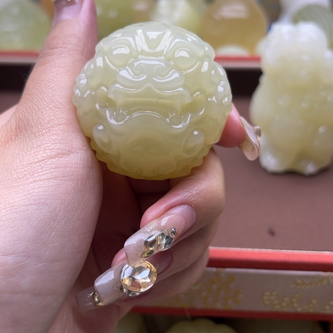 德***伯玉天然桌面摆放摆件