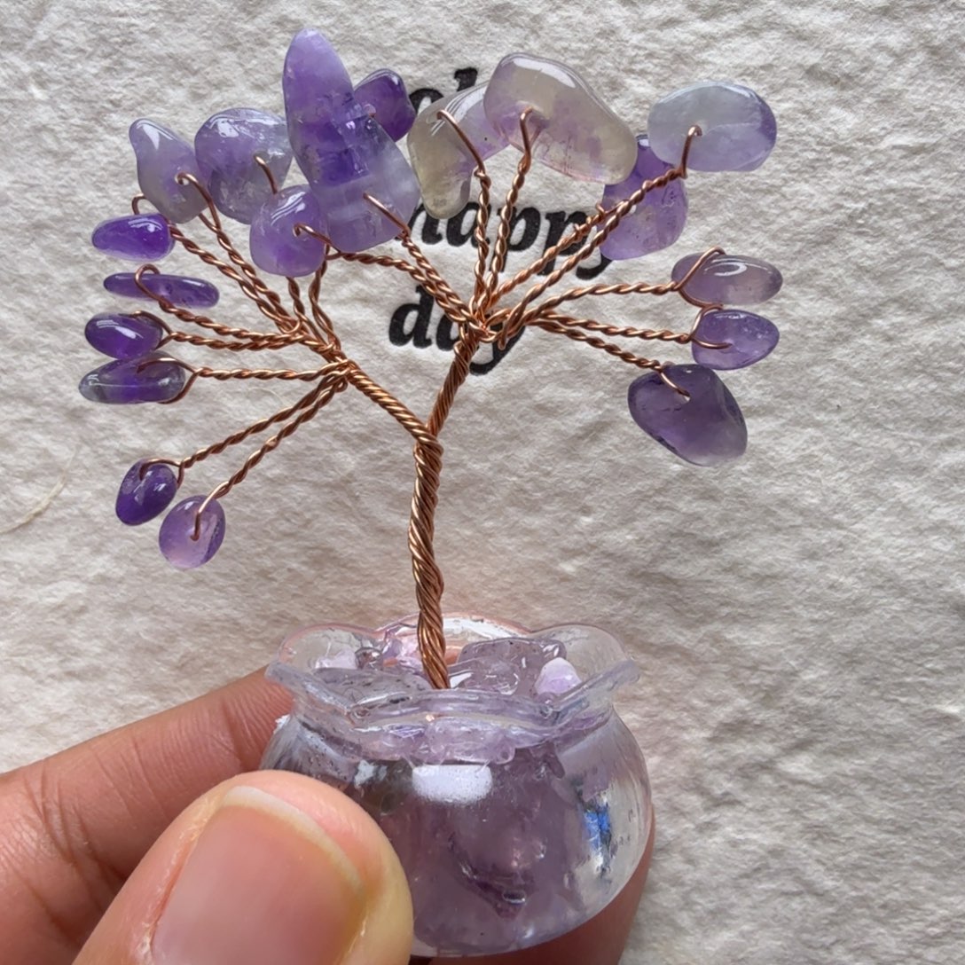 摆件未镶嵌紫晶紫色