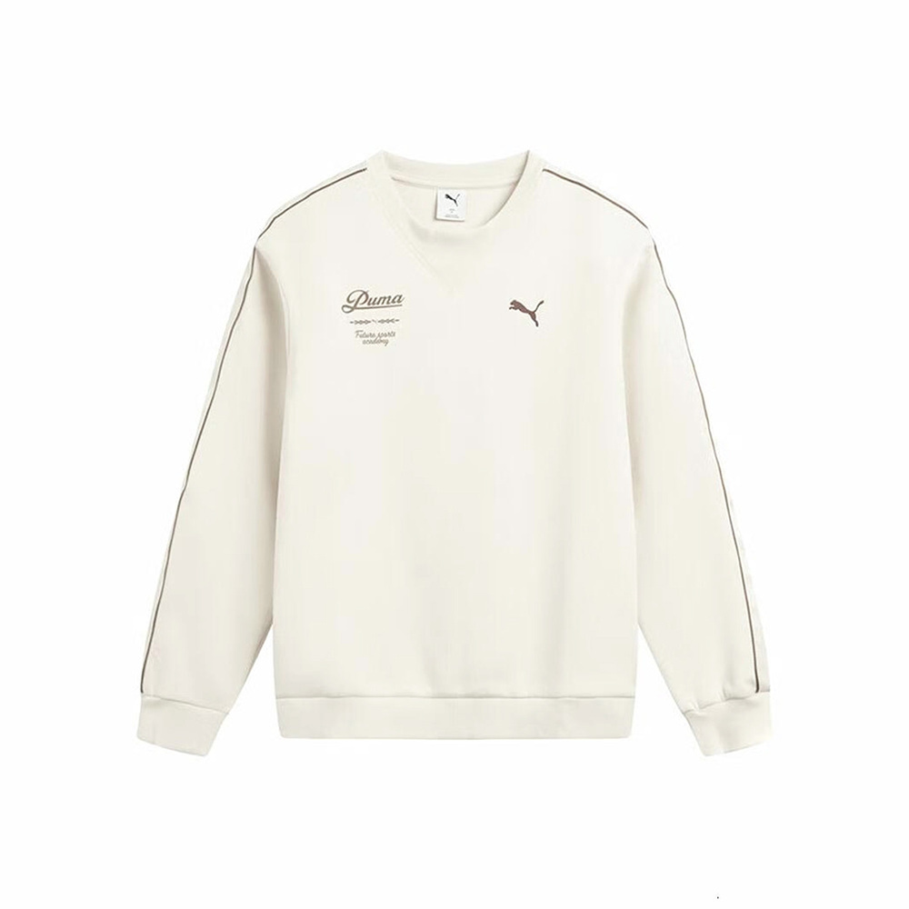 【滔搏联动】puma彪马男 RETRO TAPE Relaxed Crew针织卫衣63571787