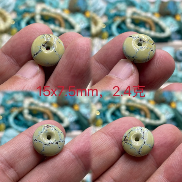 湖北十堰原矿饰品配饰平安扣面包圈