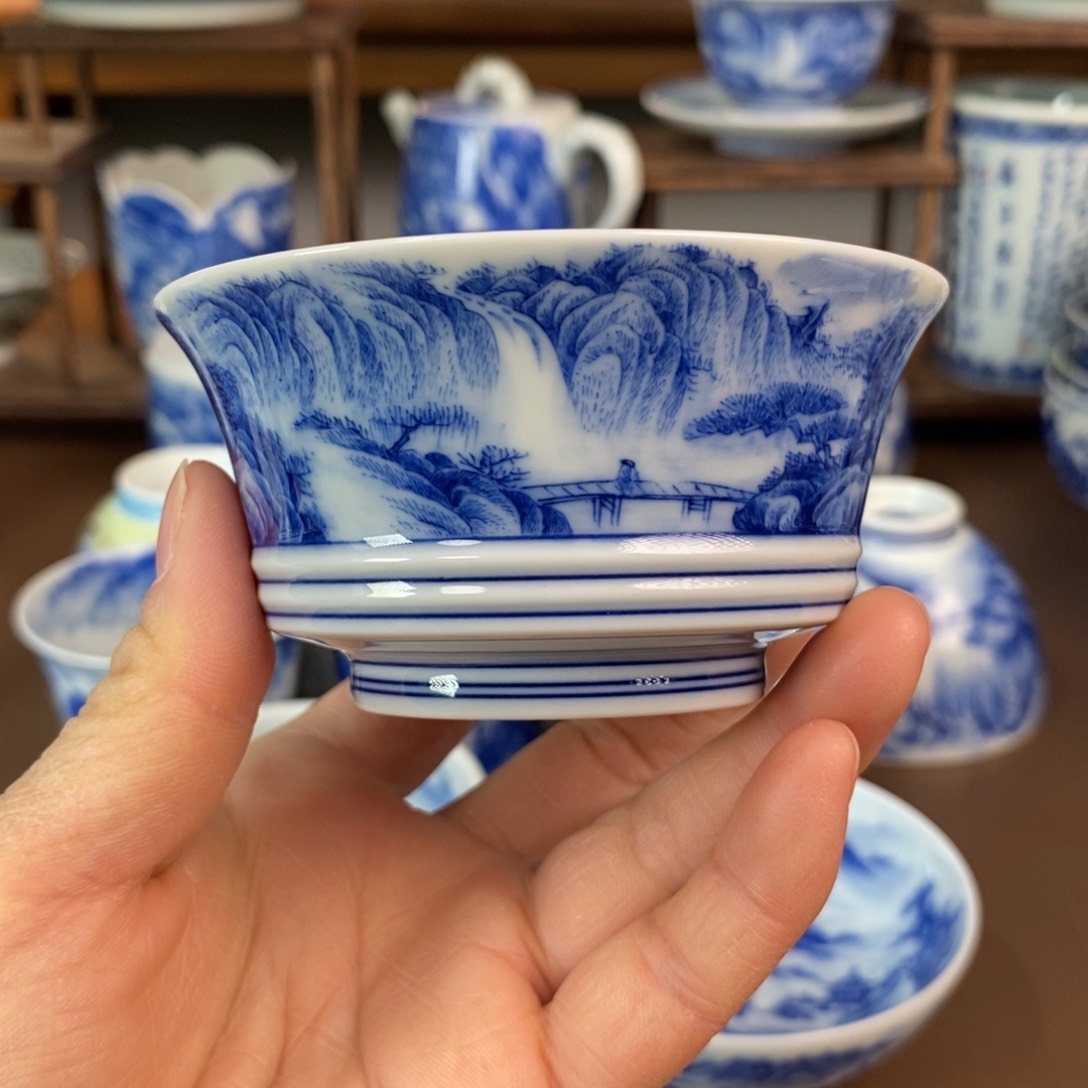 景德镇陶瓷手工手绘