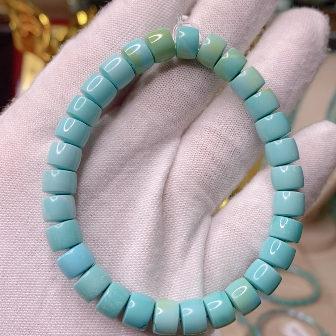 绿松石手串未镶嵌