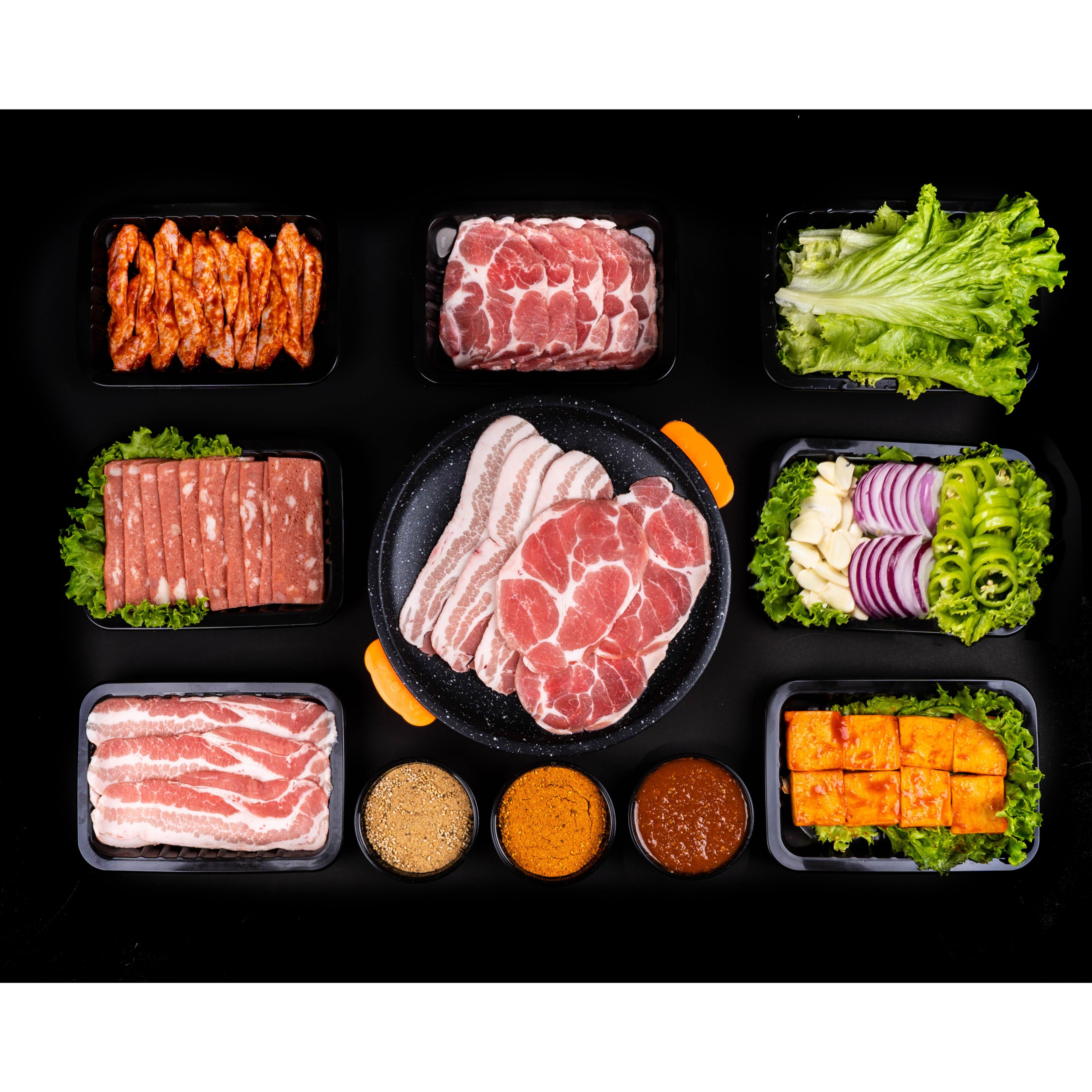 牛魔王鲜切烤肉单人套餐