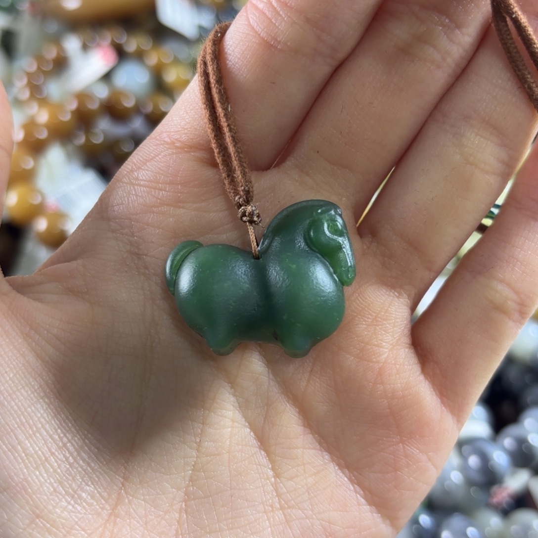 和田玉未镶嵌手链353