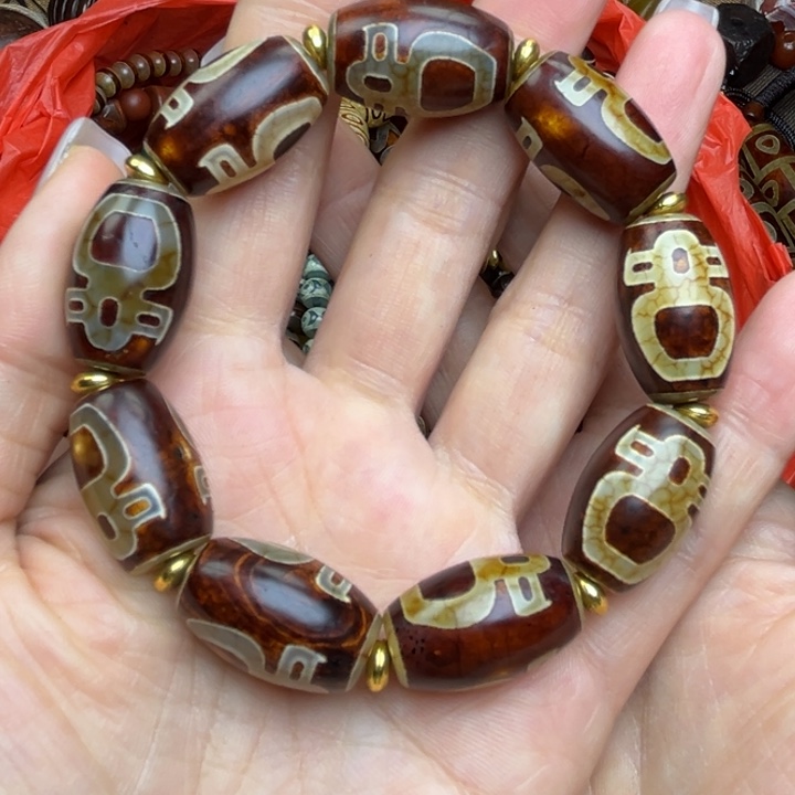 玛瑙/玉髓未镶嵌手链