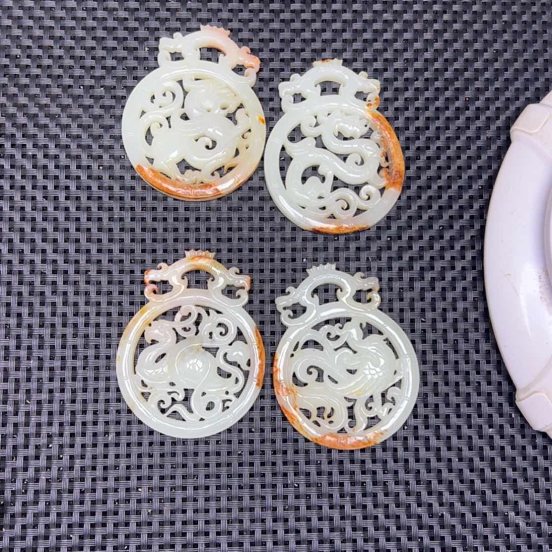 和田玉把件未镶嵌乐*乐