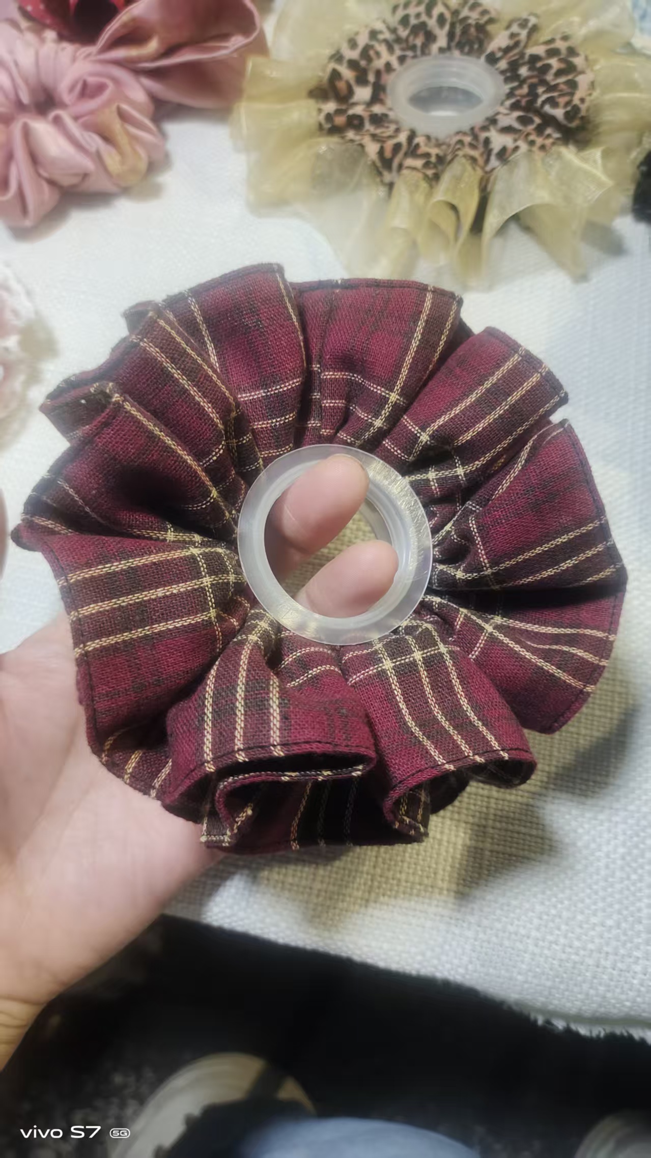 中号韩系双层精美可爱发圈
