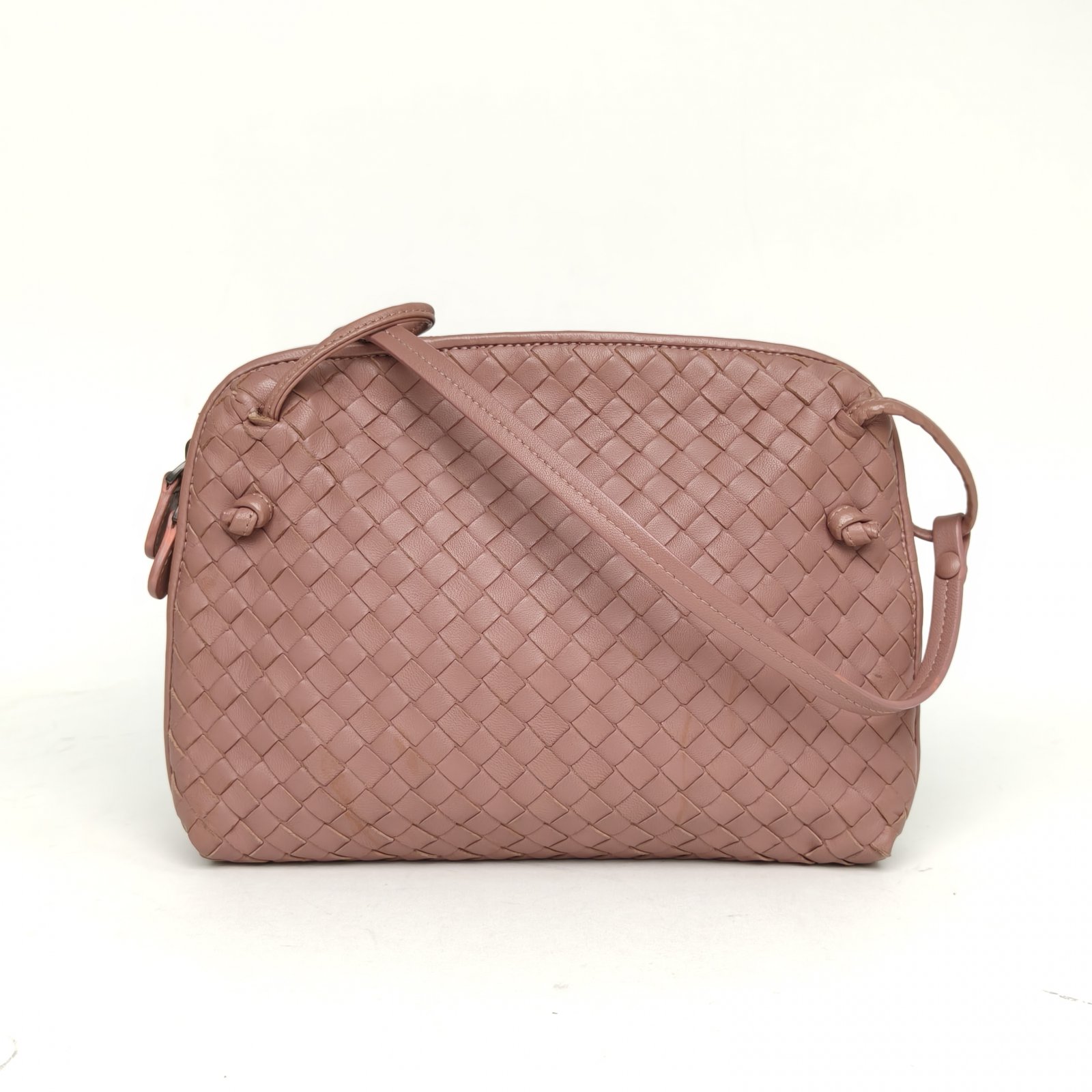 95新 BOTTEGA VENETA/葆蝶家 小花Jerry活动经典编织 斜挎包