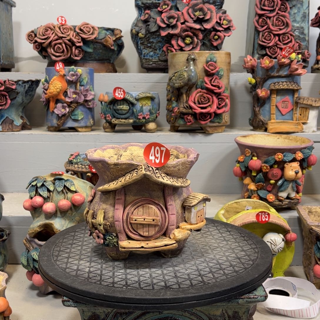 陶瓷497 号陶然花盆厂家直销