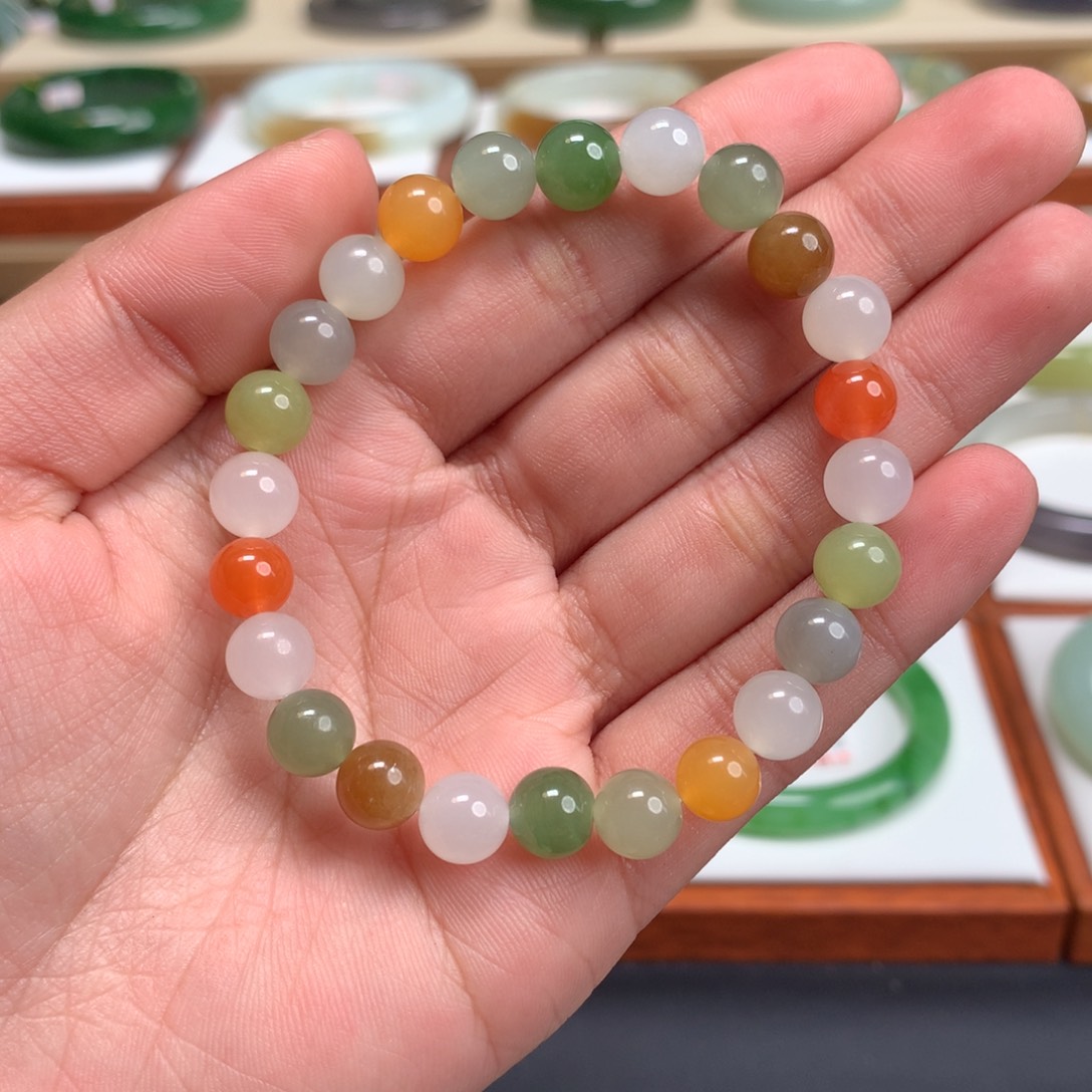 和田玉手链未镶嵌