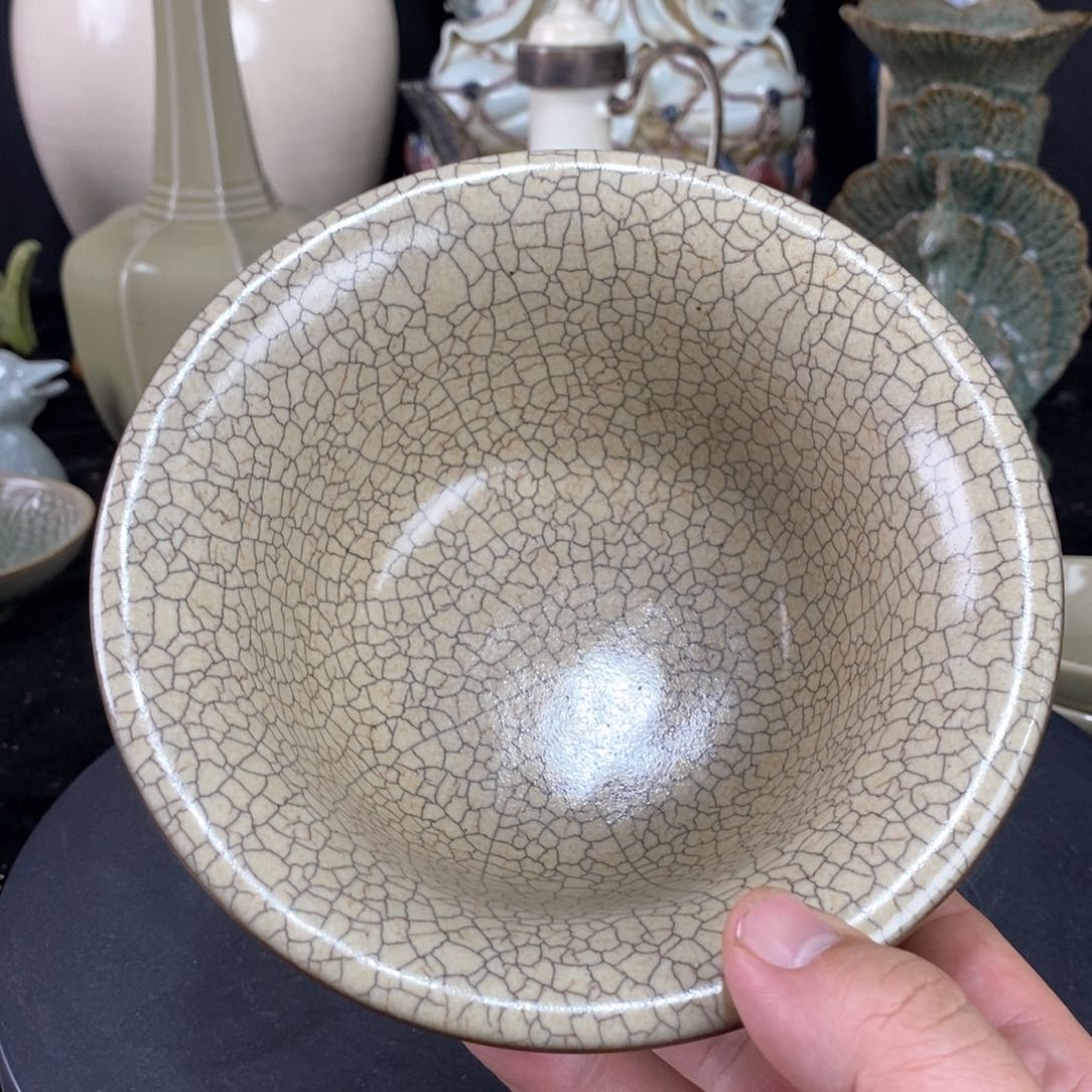 摆件哥窑瓷器瓷器