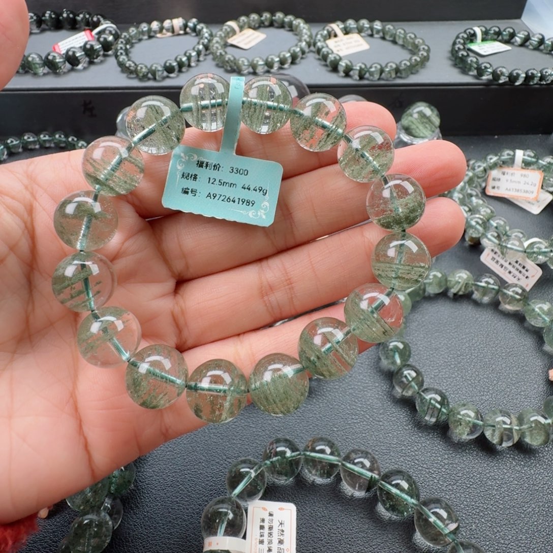 未镶嵌水晶手链天然水晶