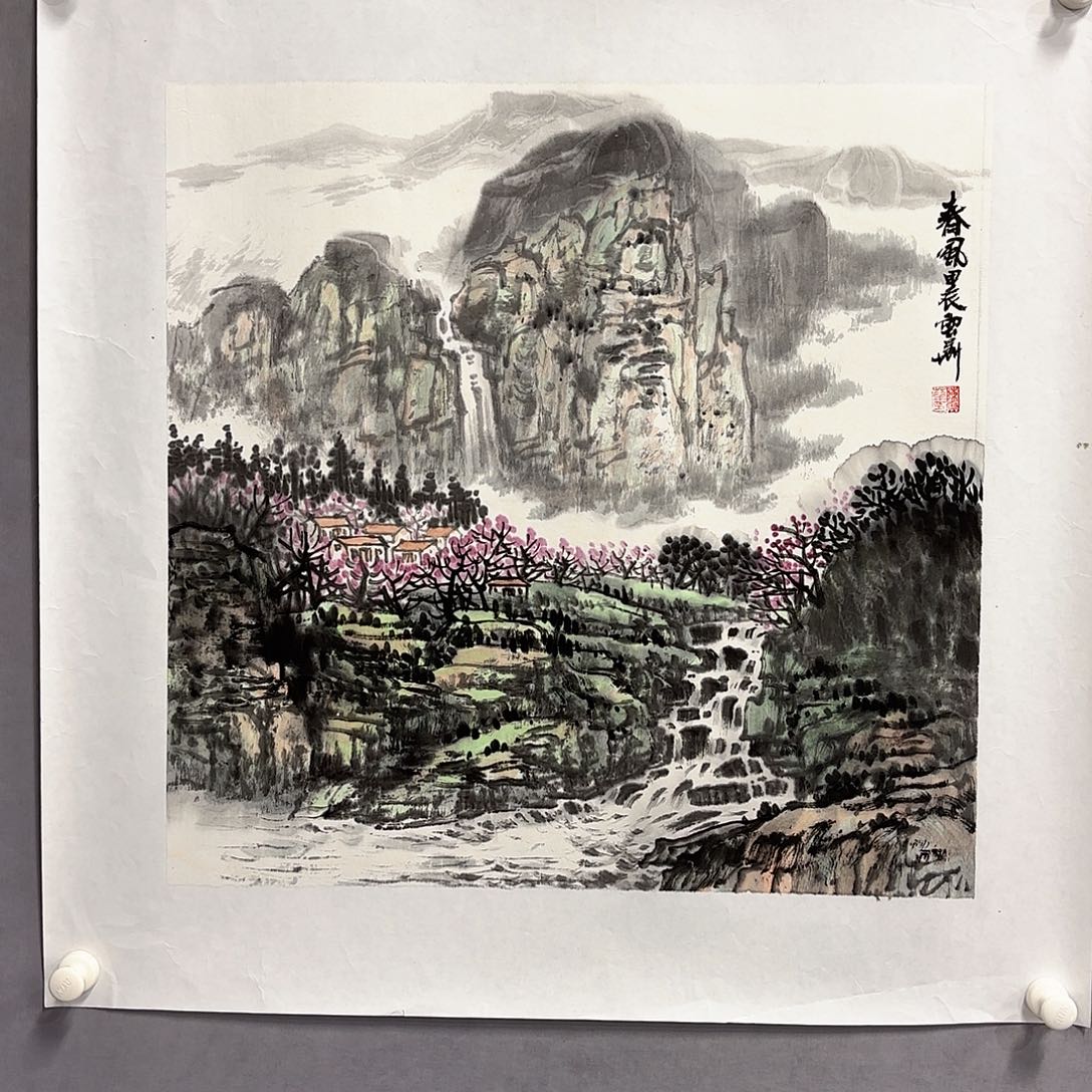 国画国画纯手绘作品请放心去藏