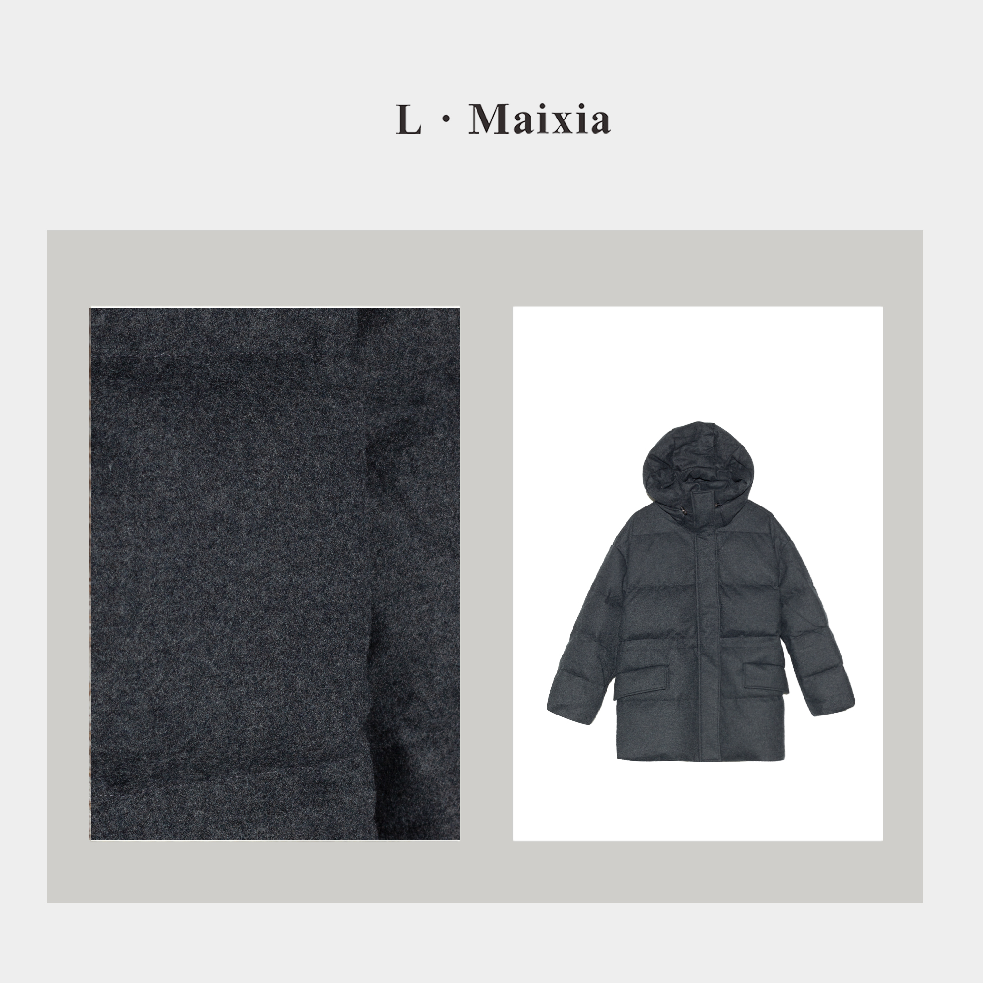 L.Maixia/露玛莉先2025女士羽绒服Y-15005