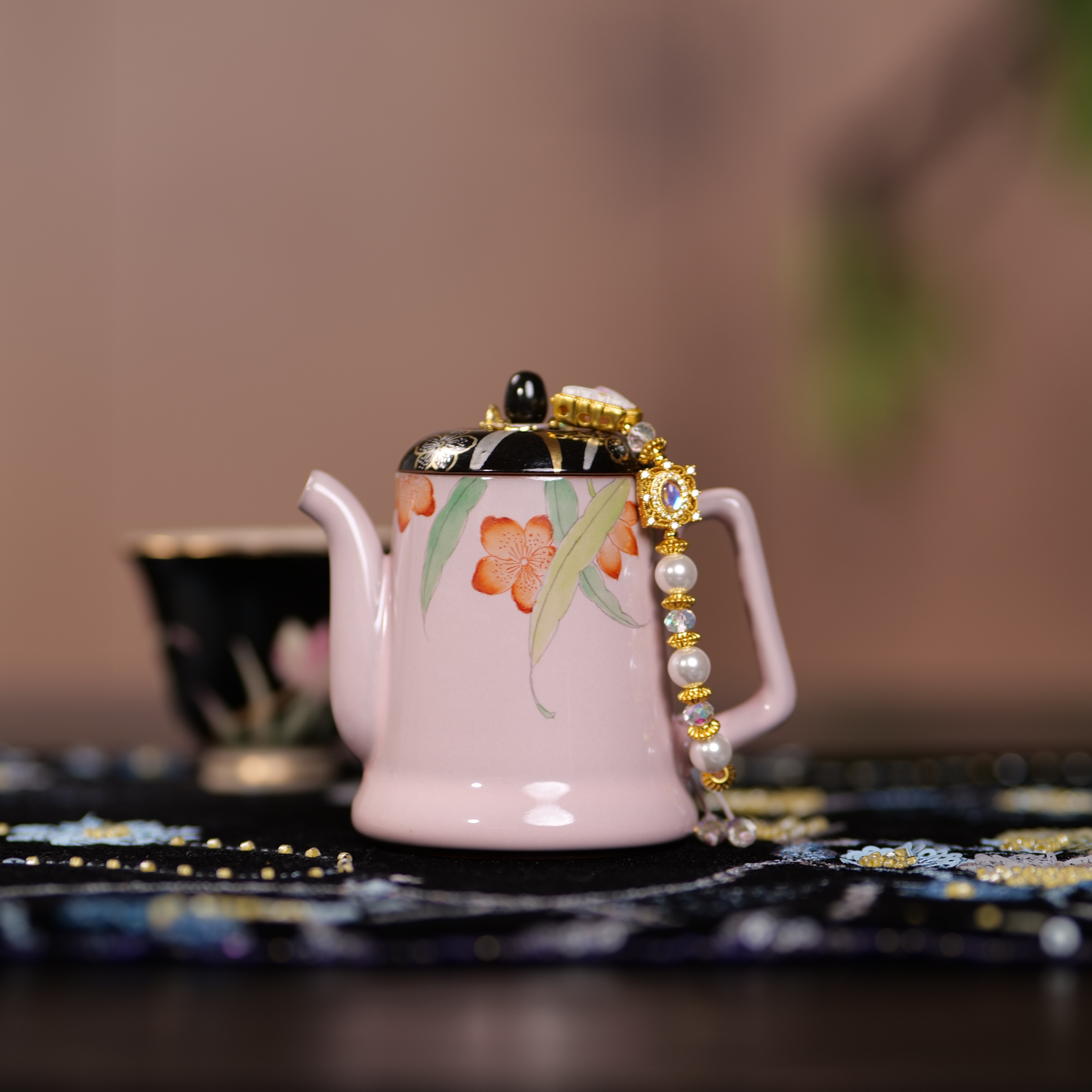 LW0159 了物 樱花粉-水影涵香-自在壶 110ML