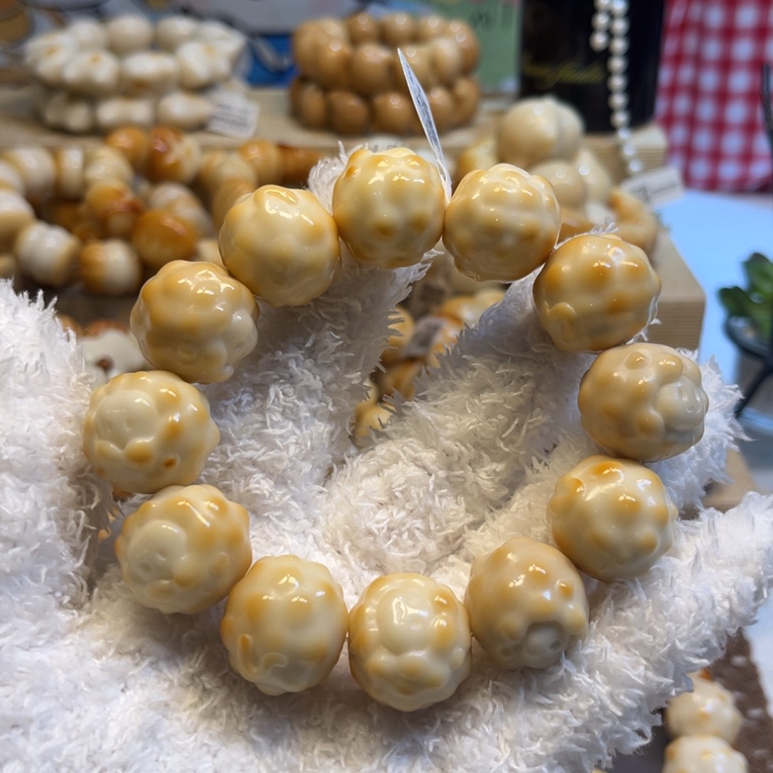 菩提根/象牙果吊坠1.2.21微瑕羊头