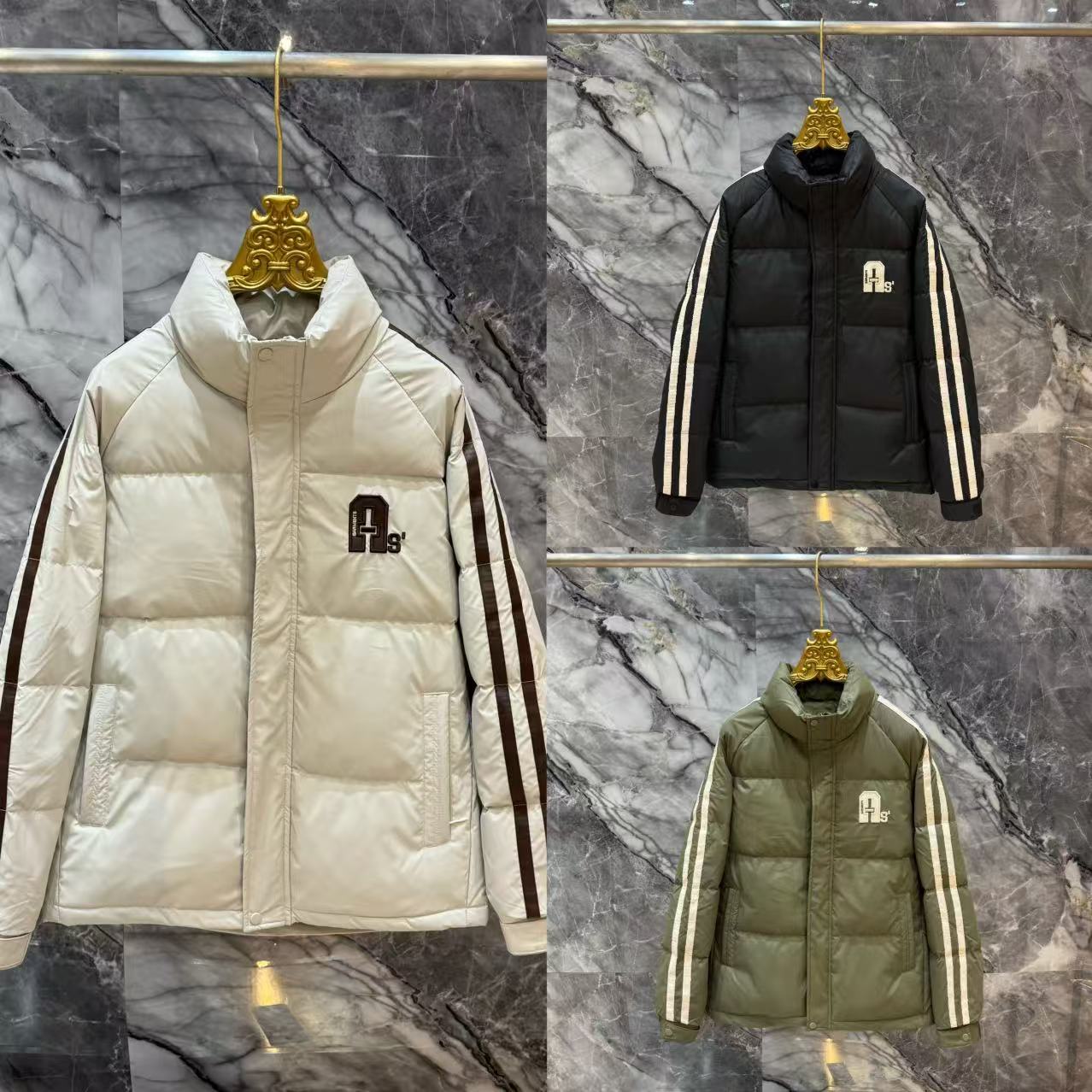 【F】冬季新款时尚加厚保暖防寒服外套77909【无水洗唛】