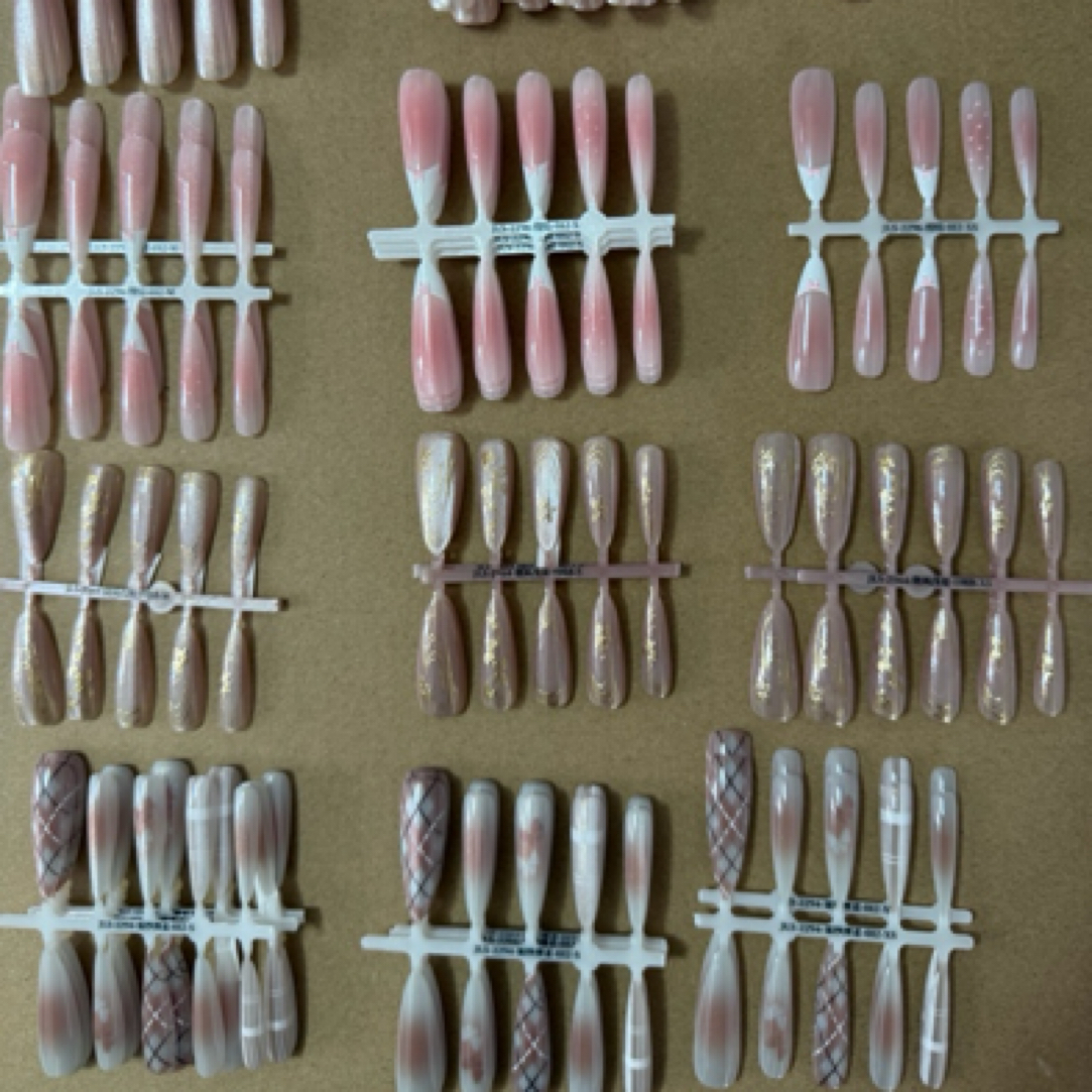 十副穿戴甲直播间选款微瑕慎拍不退不换无售后