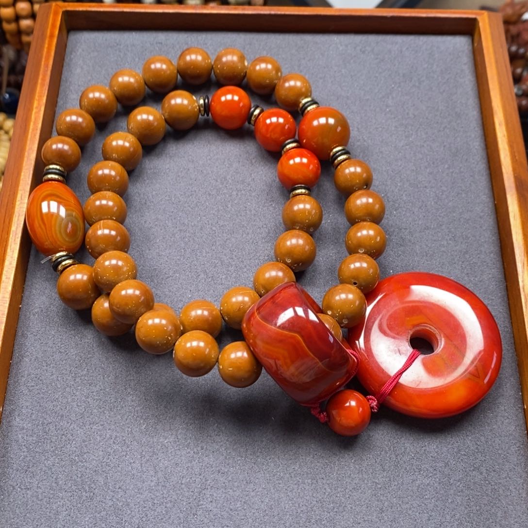 菩提把件未镶嵌紫金鼠