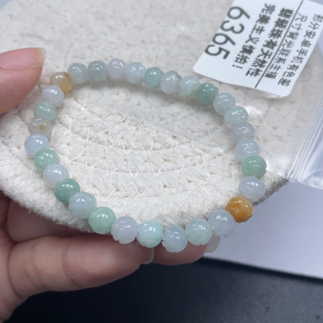 翡翠未镶嵌颈饰天然A货缅甸翡翠6.3