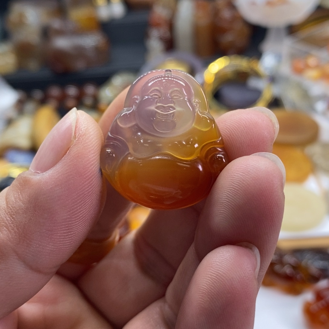 玛瑙/玉髓未镶嵌颈饰