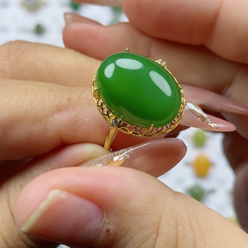 【闪购商品】和田玉纯天然和田玉和田玉银S925镶嵌