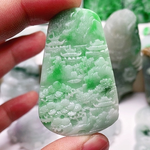 定制翡翠未镶嵌翡翠