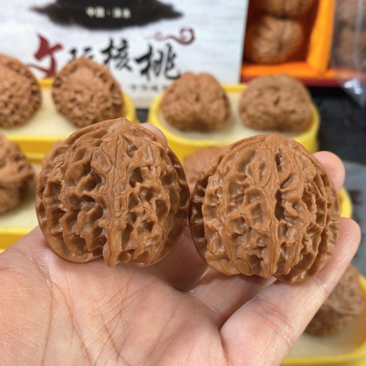 文玩核桃把件苹果园 40 40