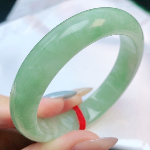 未镶嵌手镯翡翠52圈口250008
