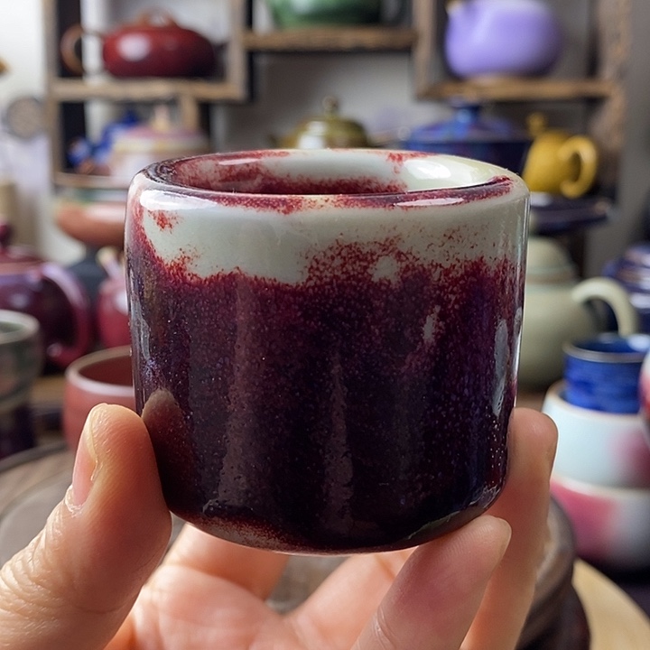 中国神后钧瓷茶具