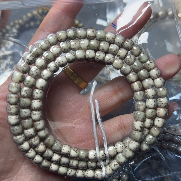 星月菩提手串石玉76老型