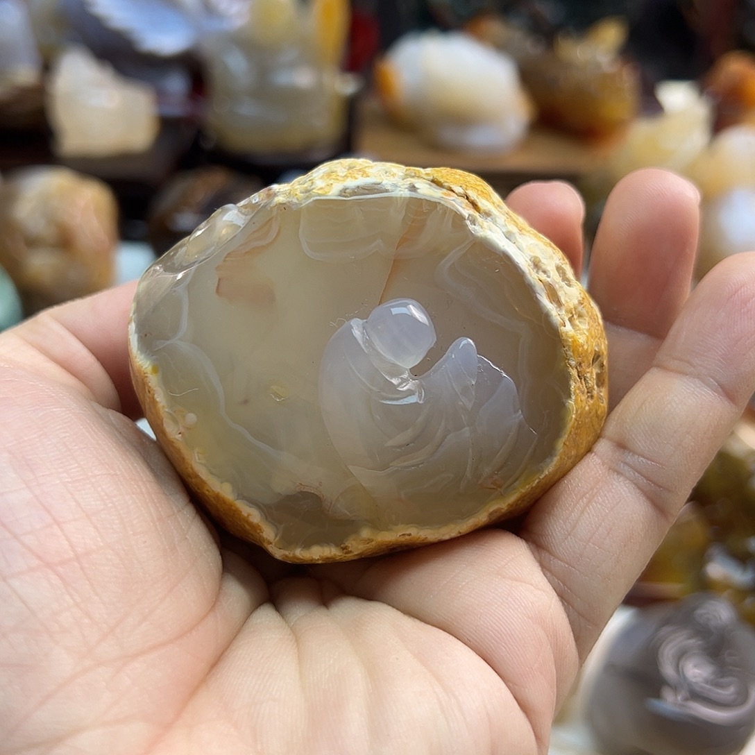 玛瑙/玉髓未镶嵌颈饰