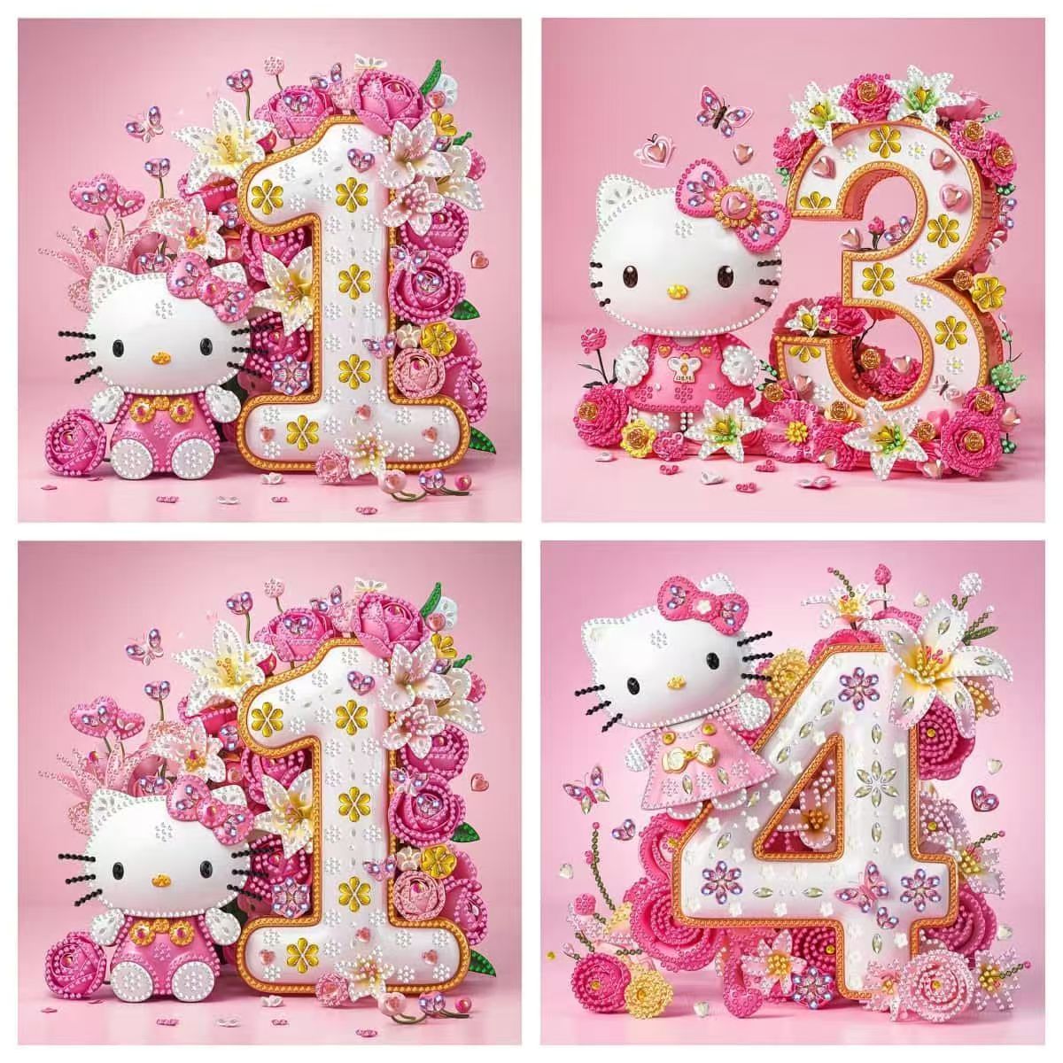 新款异形亮钻钻石画字母情侣钻石画礼物送对象DIY手工