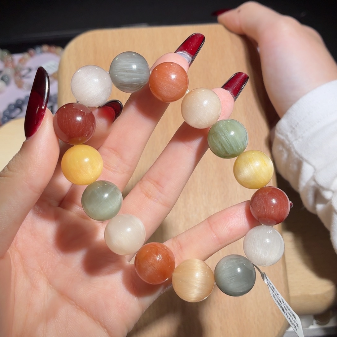 水晶手链未镶嵌225号多样性发一J 14+