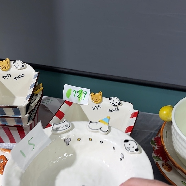 萱****陶高温釉下彩陶瓷陶瓷