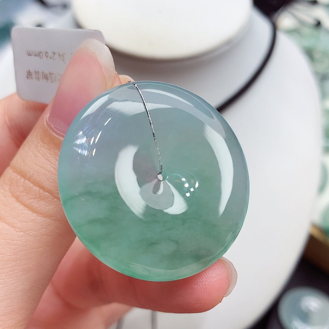 颈饰未镶嵌翡翠翡翠123，34.2/6