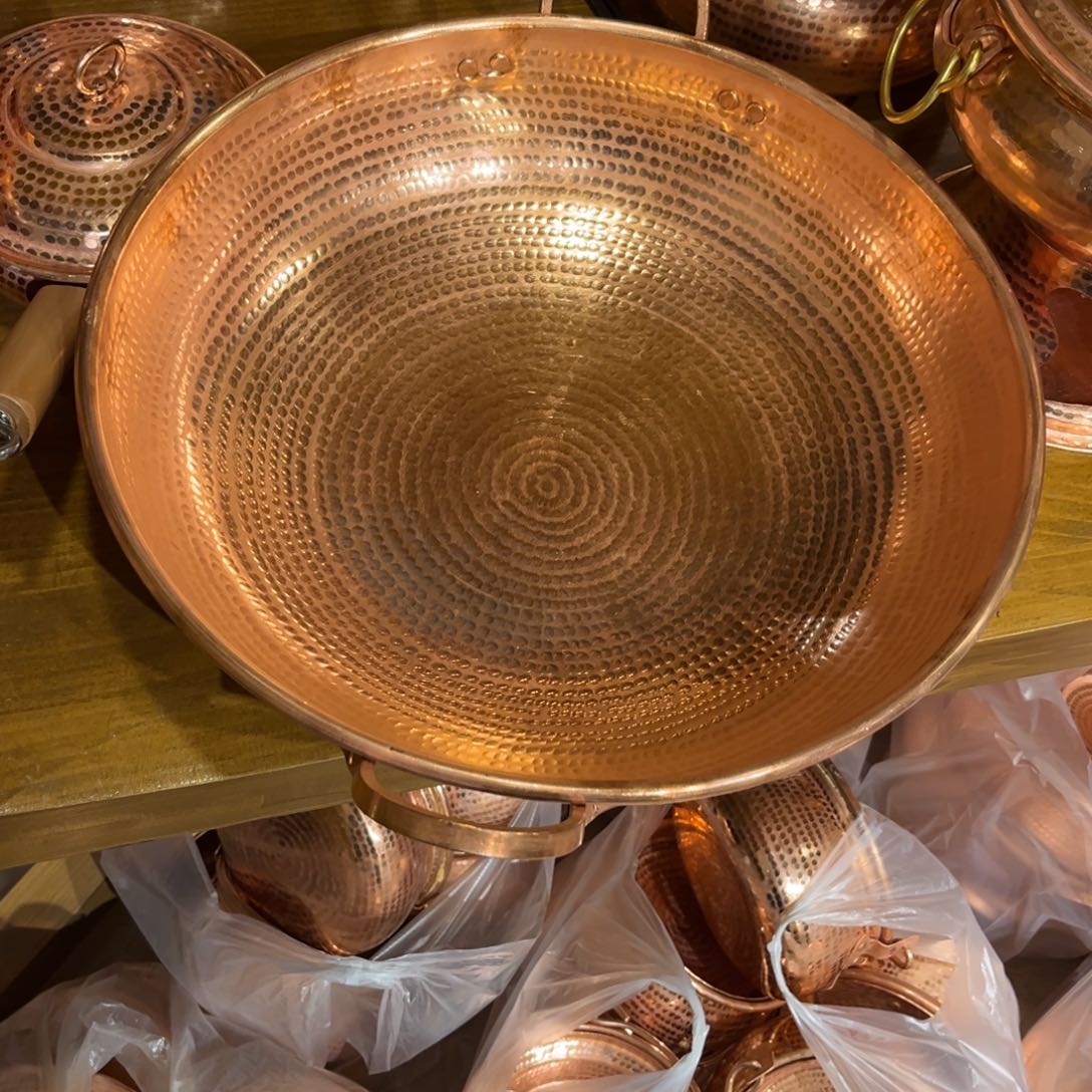 42炒菜锅手工锻打工艺