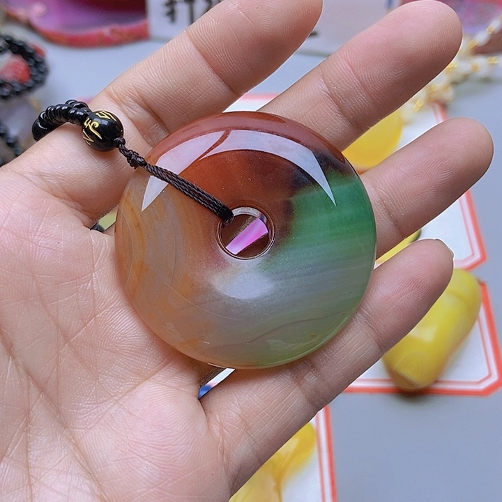 【闪购商品】玛瑙/玉髓珠宝半成品未镶嵌彼**开