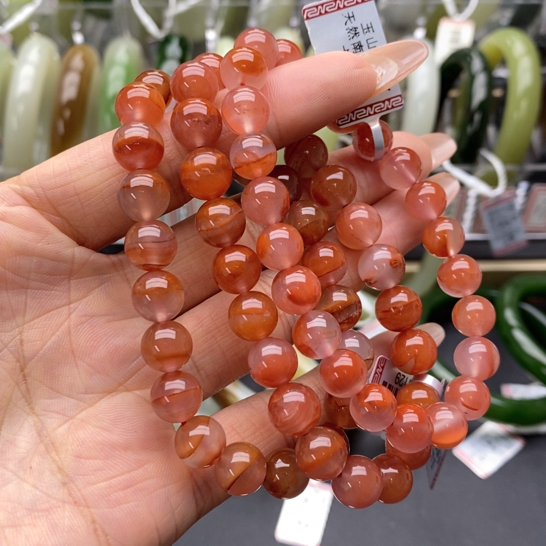 和田玉未镶嵌手串